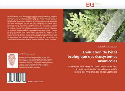 Evaluation de l''état Écologique Des Écosystèmes Savanicoles - Massouroudini-A
