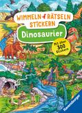Wimmeln, Rätseln, Stickern: Dinosaurier