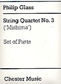 String quartet no.3 (Mishima)for 2 violins, viola and violoncello