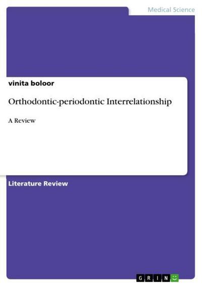 Orthodontic-periodontic Interrelationship