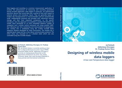 Designing of wireless mobile data loggers
