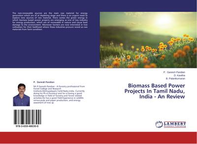 Biomass Based Power Projects In Tamil Nadu, India - An Review