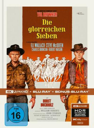 Glorreichen Sieben, Die (UHD+BR) LE -MB- 4K  Limitiertes Mediabook