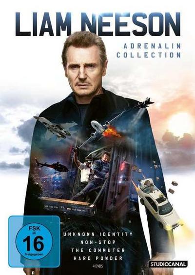 Liam Neeson Adrenalin Collection DVD-Box