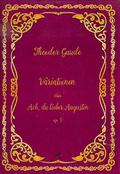 Variationen über Ach du lieber Augustin op.1für flöte und Gitarre