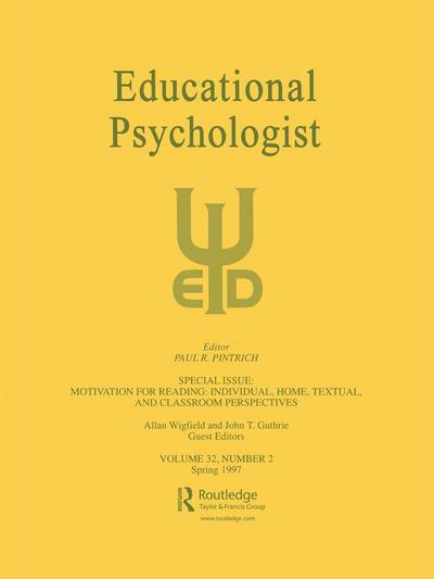 Motivation for Reading: Individual, Home, Textual, and Classroom Perspectives