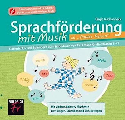 Sprachförderung mit Musik zu "Paulas Reisen", CD Extra