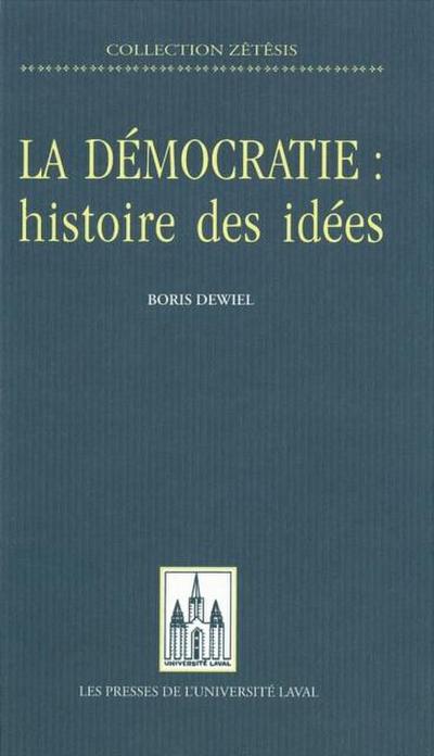 Democratie: histoire des idees