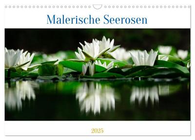 Malerische Seerosen (Wandkalender 2025 DIN A3 quer), CALVENDO Monatskalender