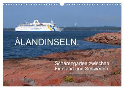 Ålandinseln. Schärengarten zwischen Finnland und Schweden (Wandkalender 2026 DIN A3 quer), CALVENDO Monatskalender
