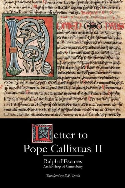 Letter to Pope Callixtus II