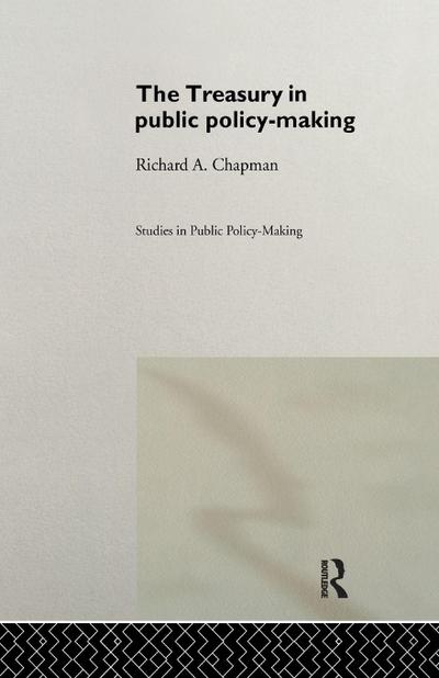 The Treasury in Public Policy-Making