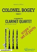 Clarinet Quartet Score of "Colonel Bogey"