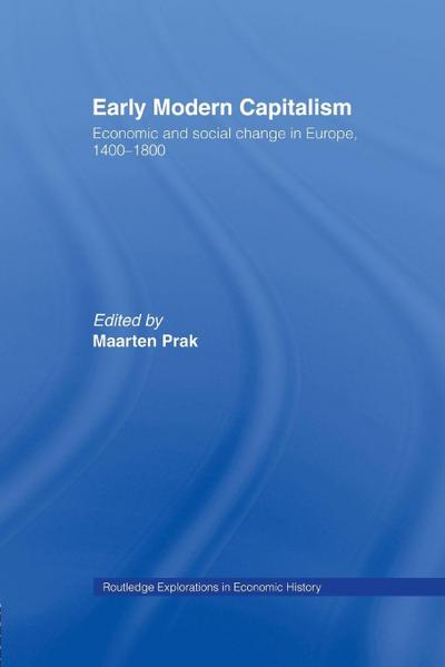 Early Modern Capitalism