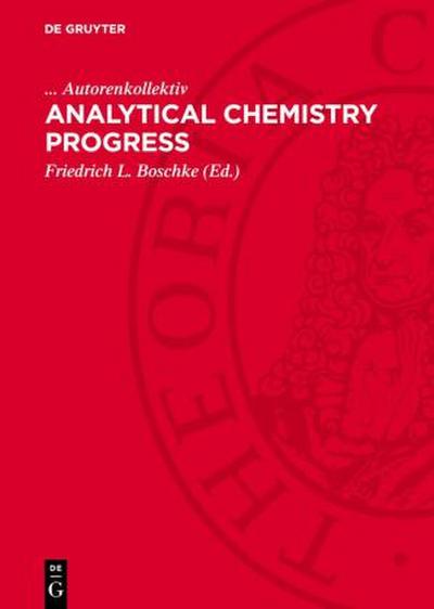 Analytical Chemistry Progress
