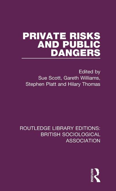 Private Risks and Public Dangers