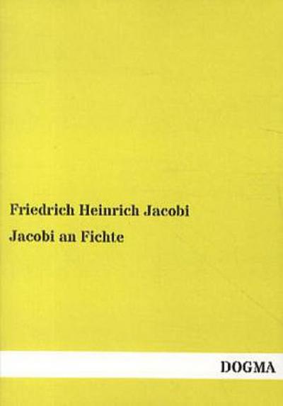 Jacobi an Fichte