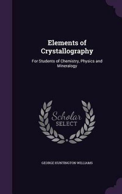 Elements of Crystallography