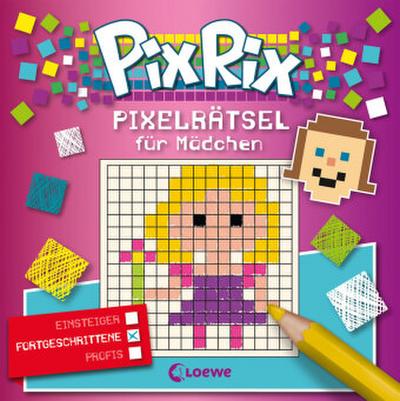 Pix Rix: Pixelrätsel für Mädchen (Fortgeschrittene)