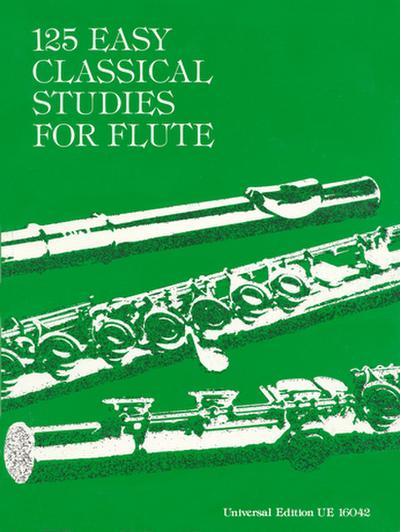 125 Easy Classical Studies for Flute