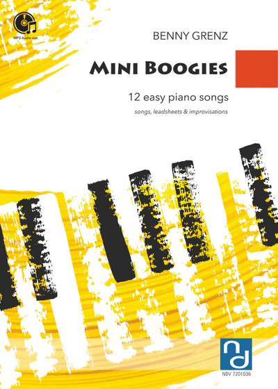 Mini Boogies - 12 easy Piano Songsfor piano