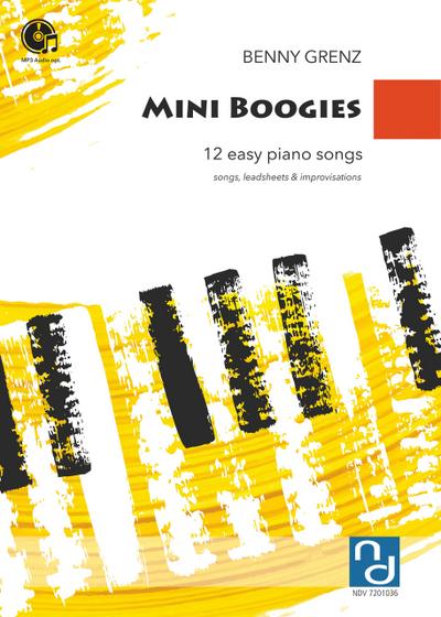 Mini Boogies - 12 easy piano songsfor piano