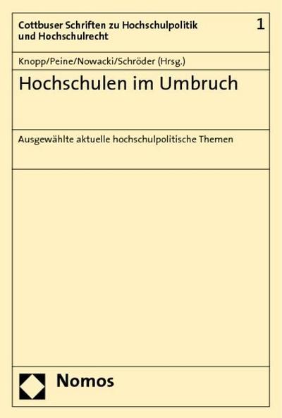 Hochschulen im Umbruch
