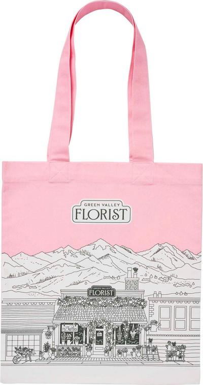 Main Street Tote Bag »Green Valley Florist«