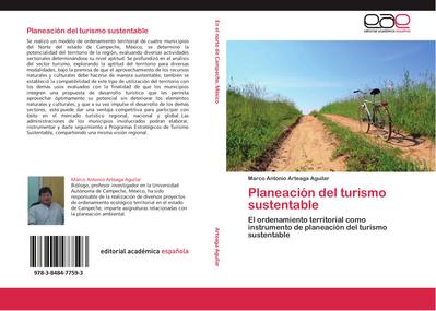 Planeación del turismo sustentable