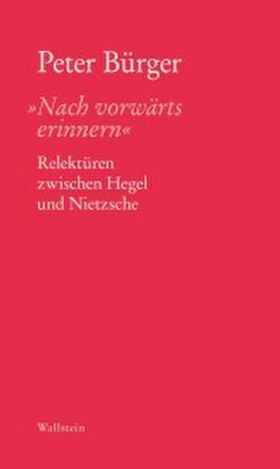 »Nach vorwärts erinnern’