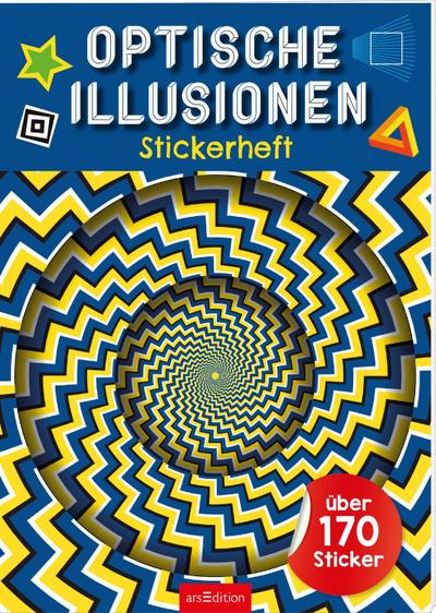 Optische Illusionen Stickerheft
