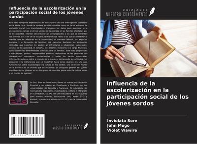 Influencia de la escolarización en la participación social de los jóvenes sordos