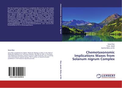 Chemotaxonomic Implications Waxes from Solanum nigrum Complex