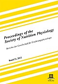 Proceedings of the Society of Nutrition Physiology Band 22