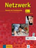 Netzwerk A1 in Teilbänden - Kurs- und Arbeitsbuch Teil 2 mit 2 Audio-CDs und DVD