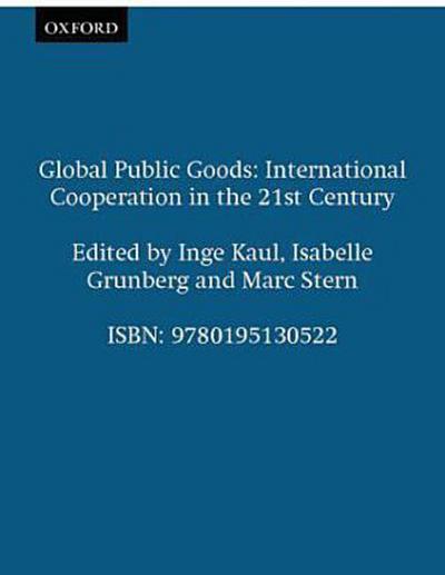 Global Public Goods