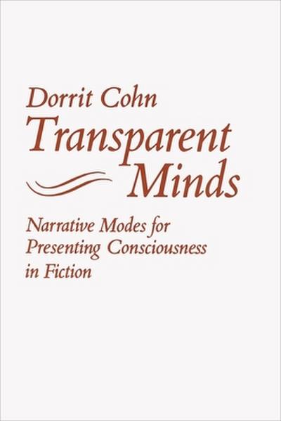 Transparent Minds - Dorrit Claire Cohn