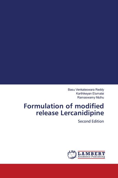 Formulation of modified release Lercanidipine