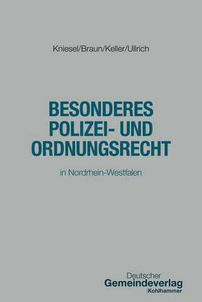 Besonderes Polizei- und Ordnungsrecht