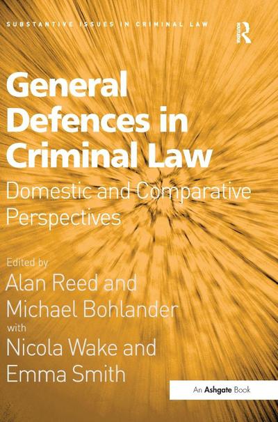 General Defences in Criminal Law