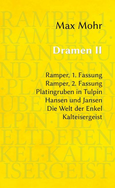 Dramen II