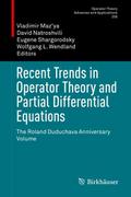 Recent Trends in Operator Theory and Partial Diffe