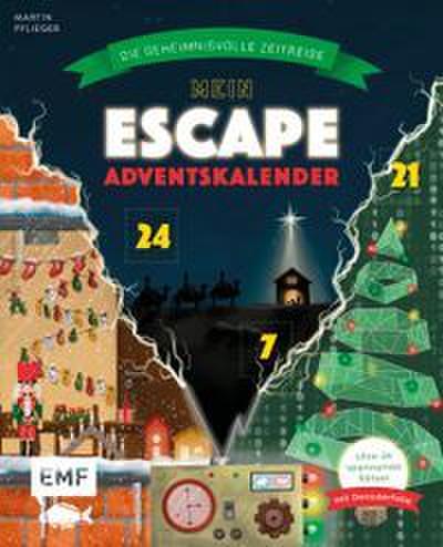 Mein Escape-Adventskalender: Die geheimnisvolle Zeitreise - Mit Decoderfolie