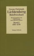 Lichtenberg Briefwechsel Bd. 1: 1765-1779
