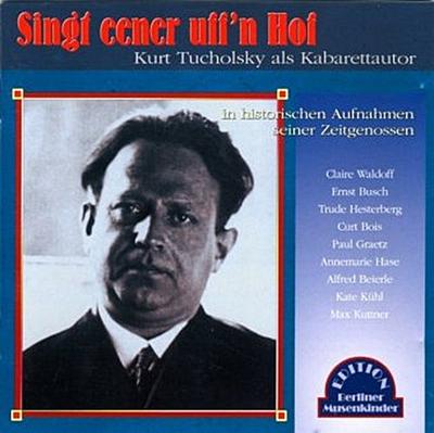 Singt eener uff’n Hof, Audio-CD