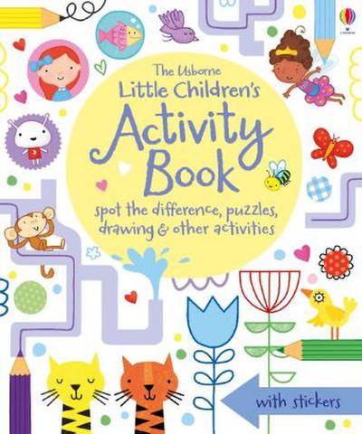 Little Children’s Activity Book spot-the-difference, puzzles, drawings & other activities