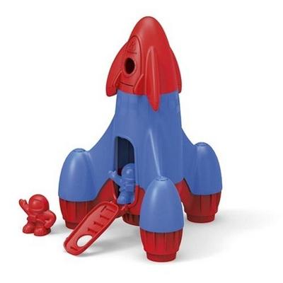 GREEN TOYS ROCKET- RED