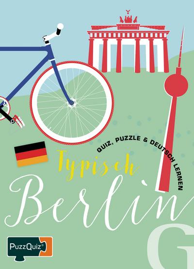 PuzzQuiz - Typisch Berlin: Quiz, Puzzle & Deutsch Lernen / Sprach- und Reisespiel
