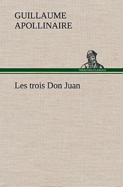 Les trois Don Juan