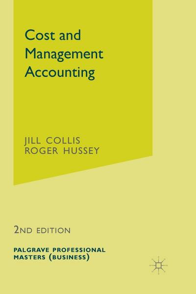 Cost and Management Accounting